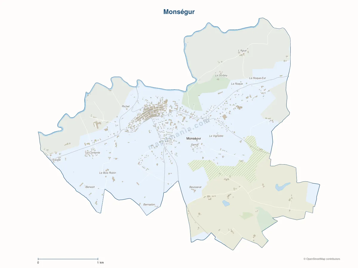 Carte de Monségur à personnaliser