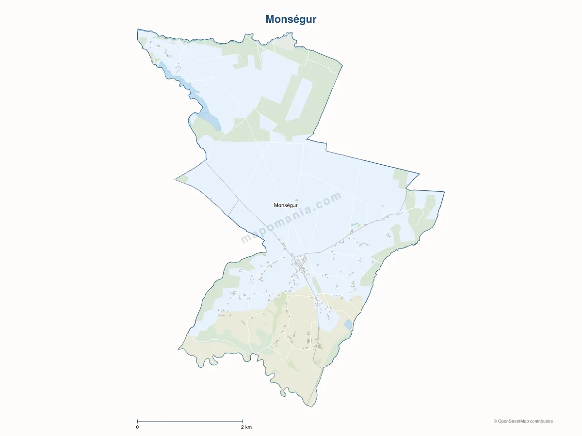 Carte de Monségur à personnaliser