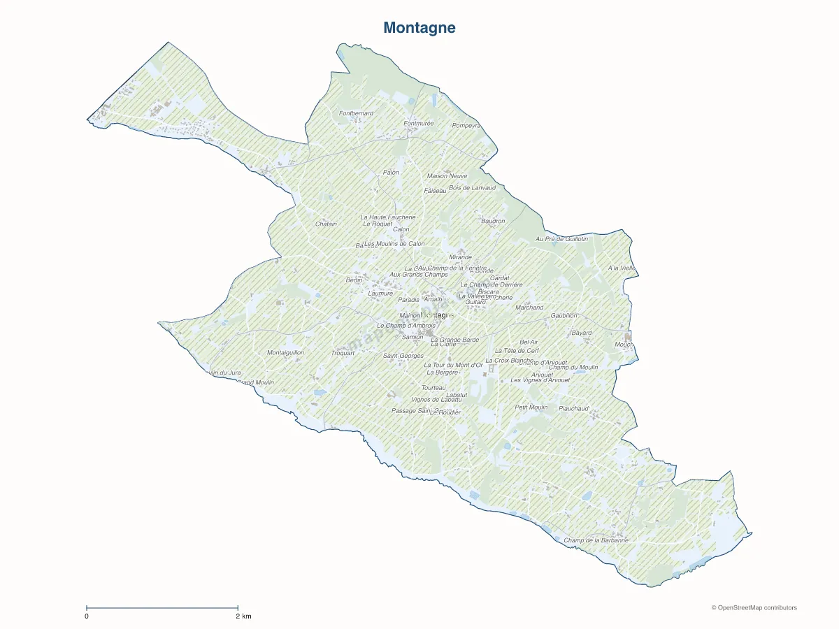 Carte de Montagne à personnaliser