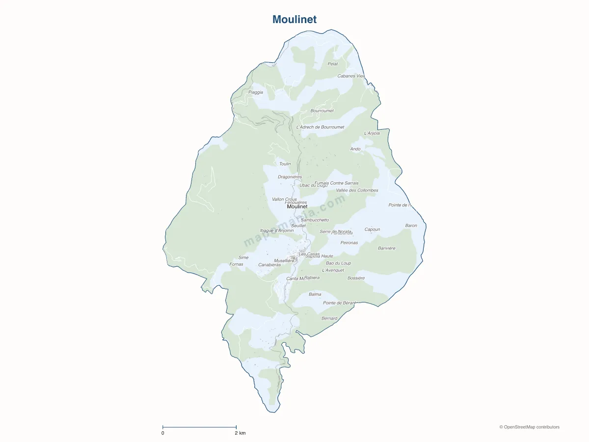 Carte de Moulinet à personnaliser