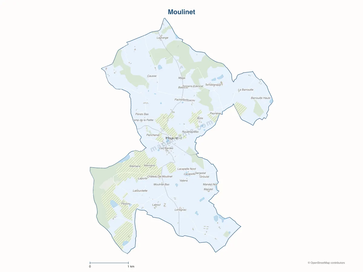 Carte de Moulinet à personnaliser