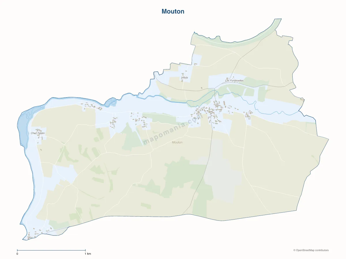 Carte de Mouton à personnaliser