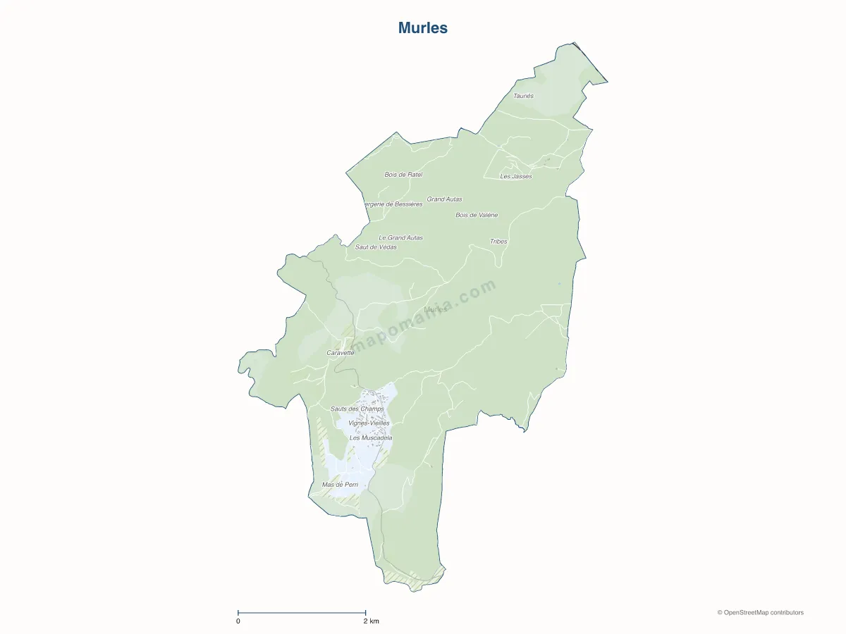 Carte de Murles à personnaliser