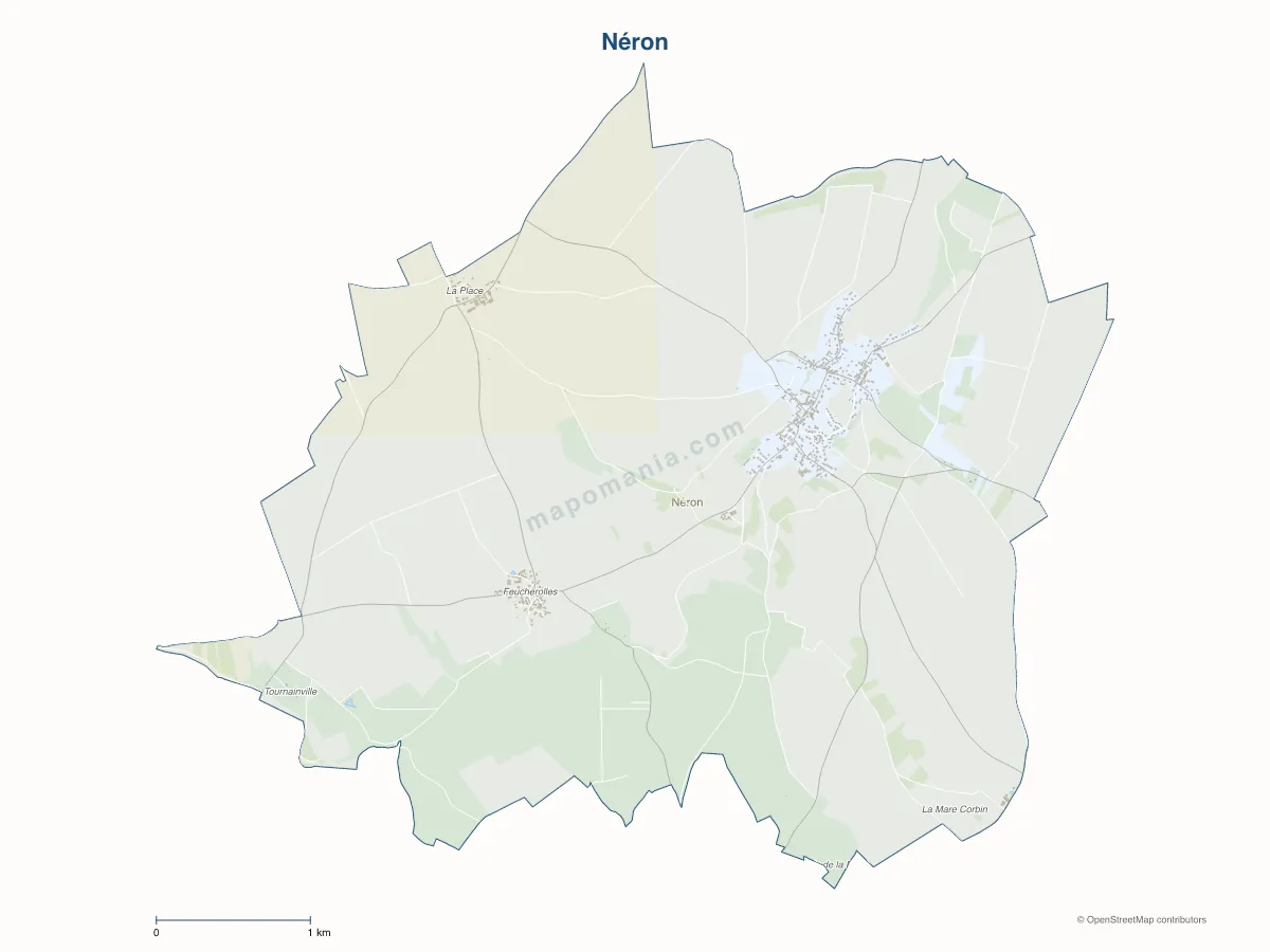 Carte de Néron à personnaliser