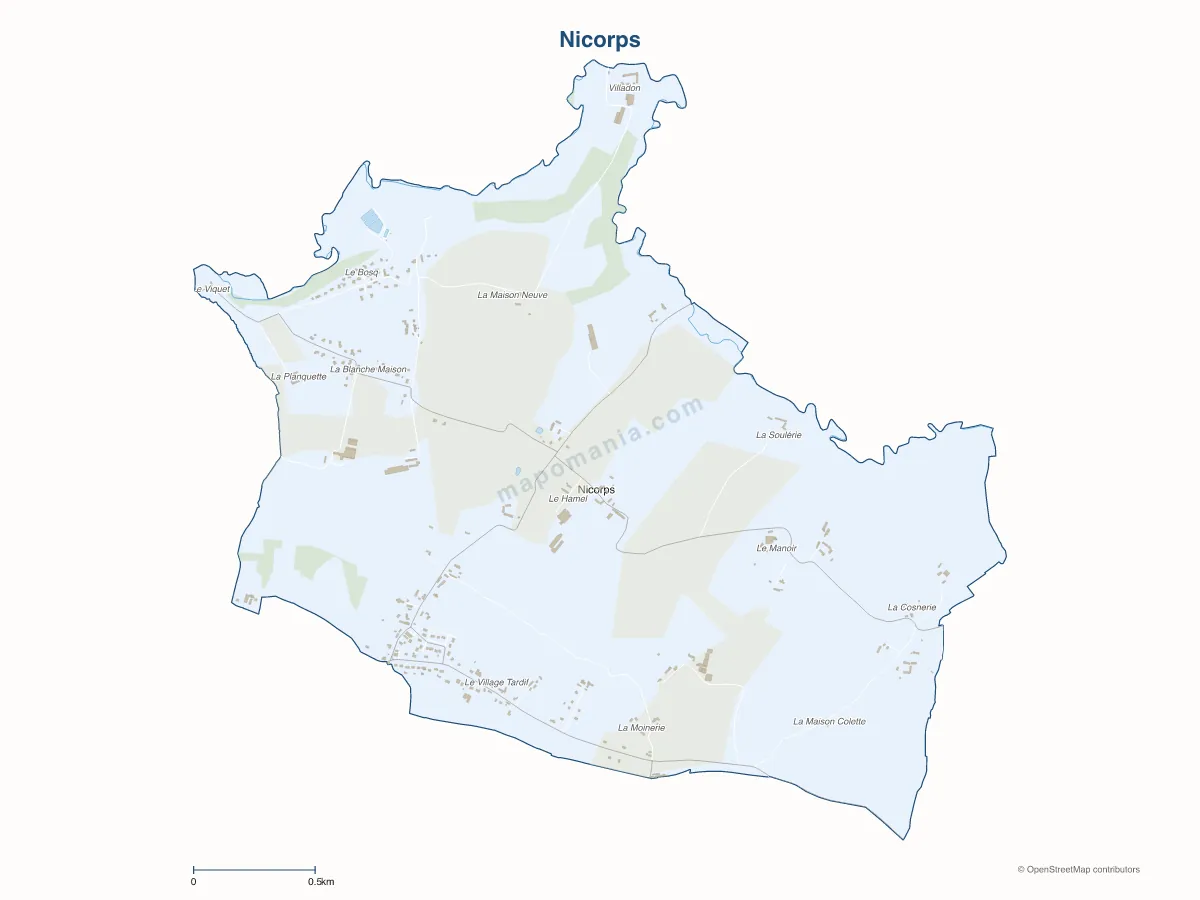 Carte de Nicorps à personnaliser