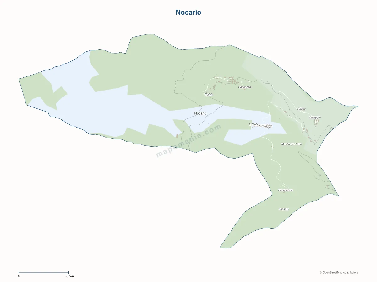Carte de Nocario à personnaliser