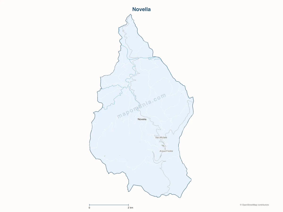 Carte de Novella à personnaliser