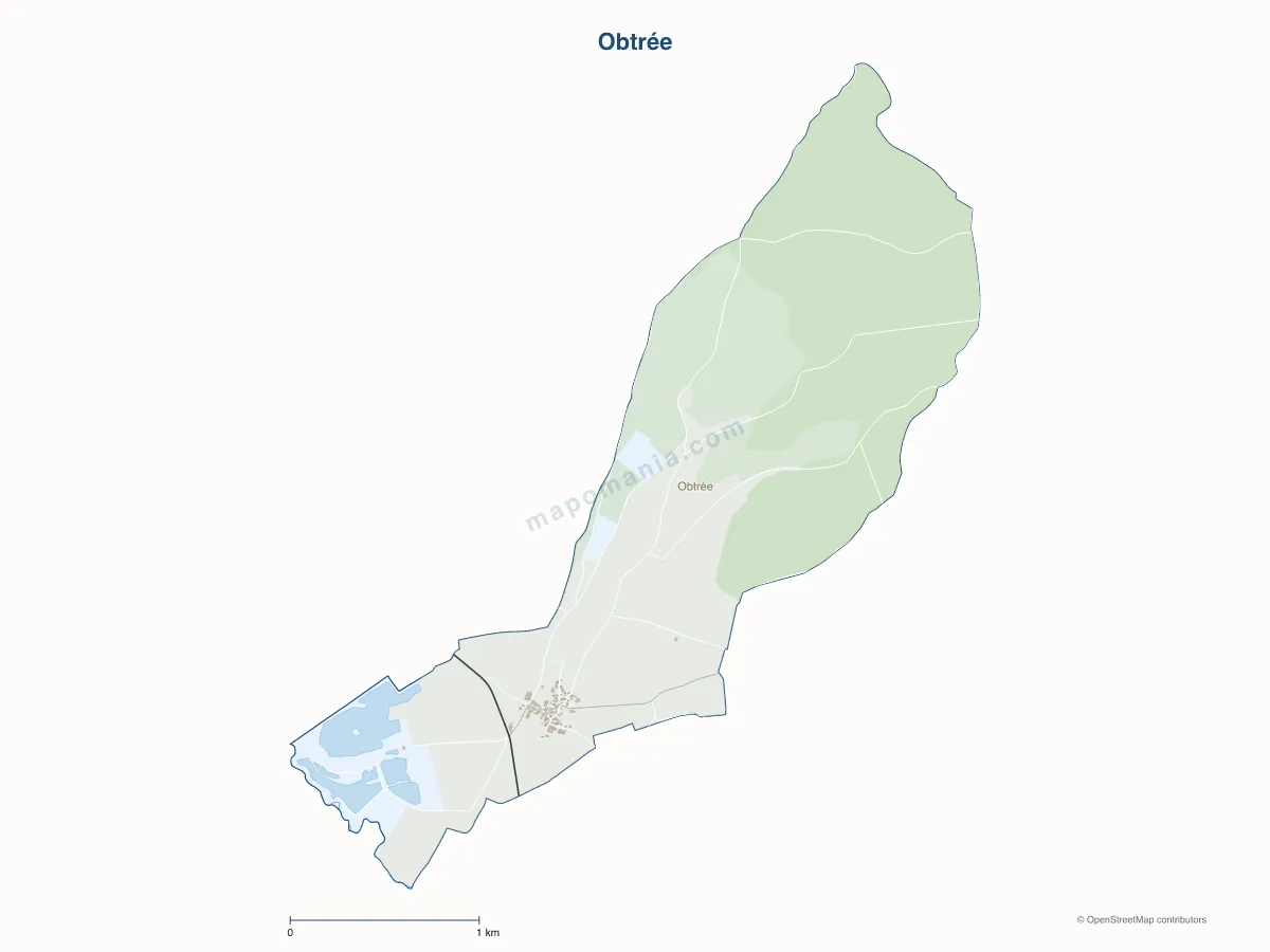 Carte de Obtrée à personnaliser