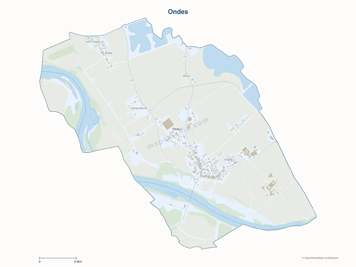 Carte de Ondes à personnaliser