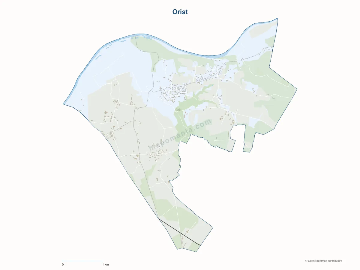 Carte de Orist à personnaliser