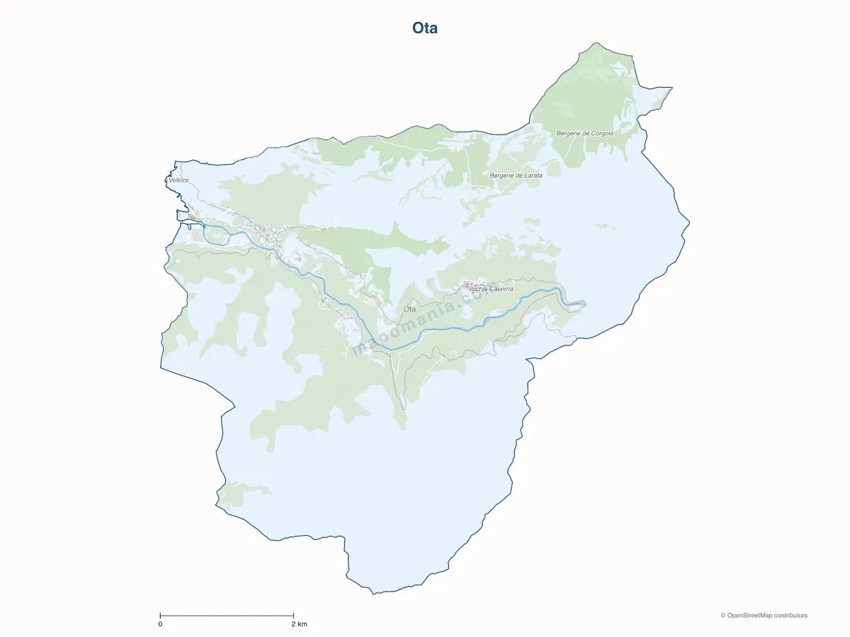 Carte de Ota à personnaliser