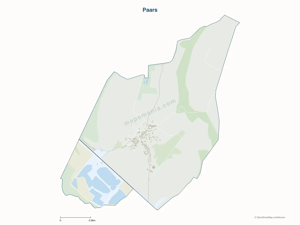 Carte de Paars à personnaliser
