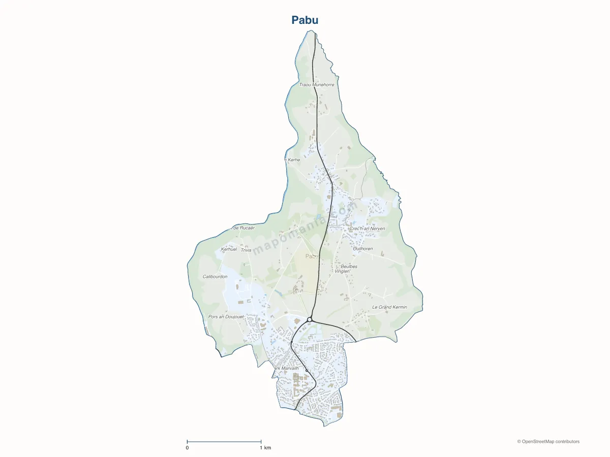 Carte de Pabu à personnaliser
