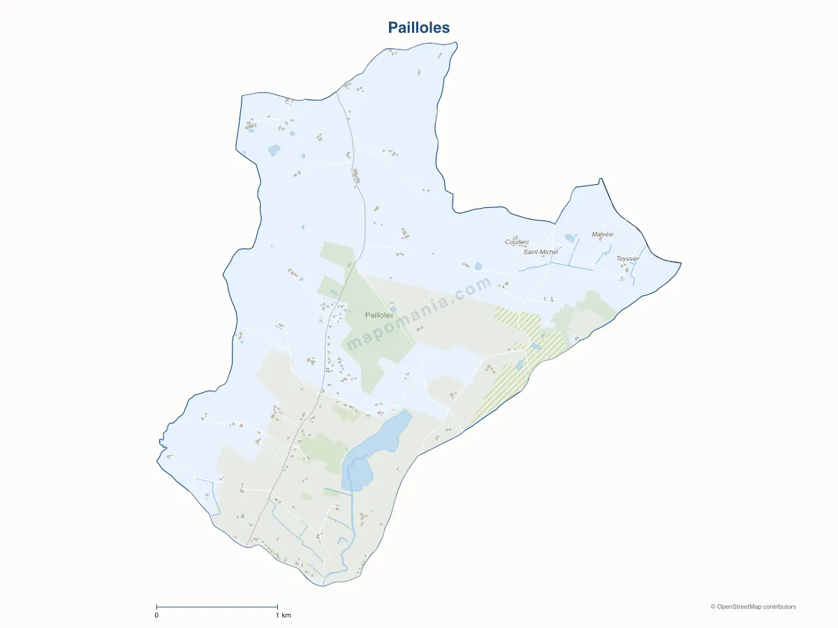 Carte de Pailloles à personnaliser