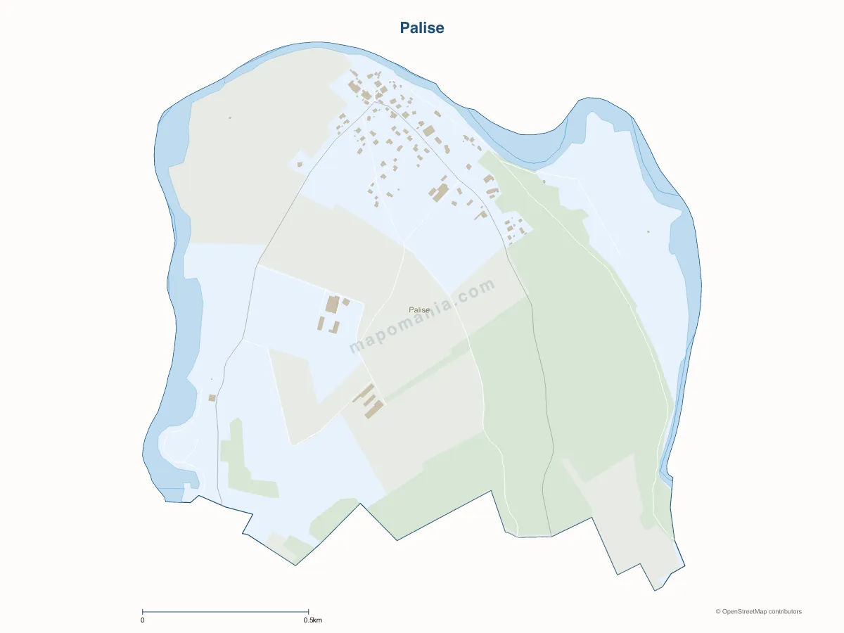 Carte de Palise à personnaliser