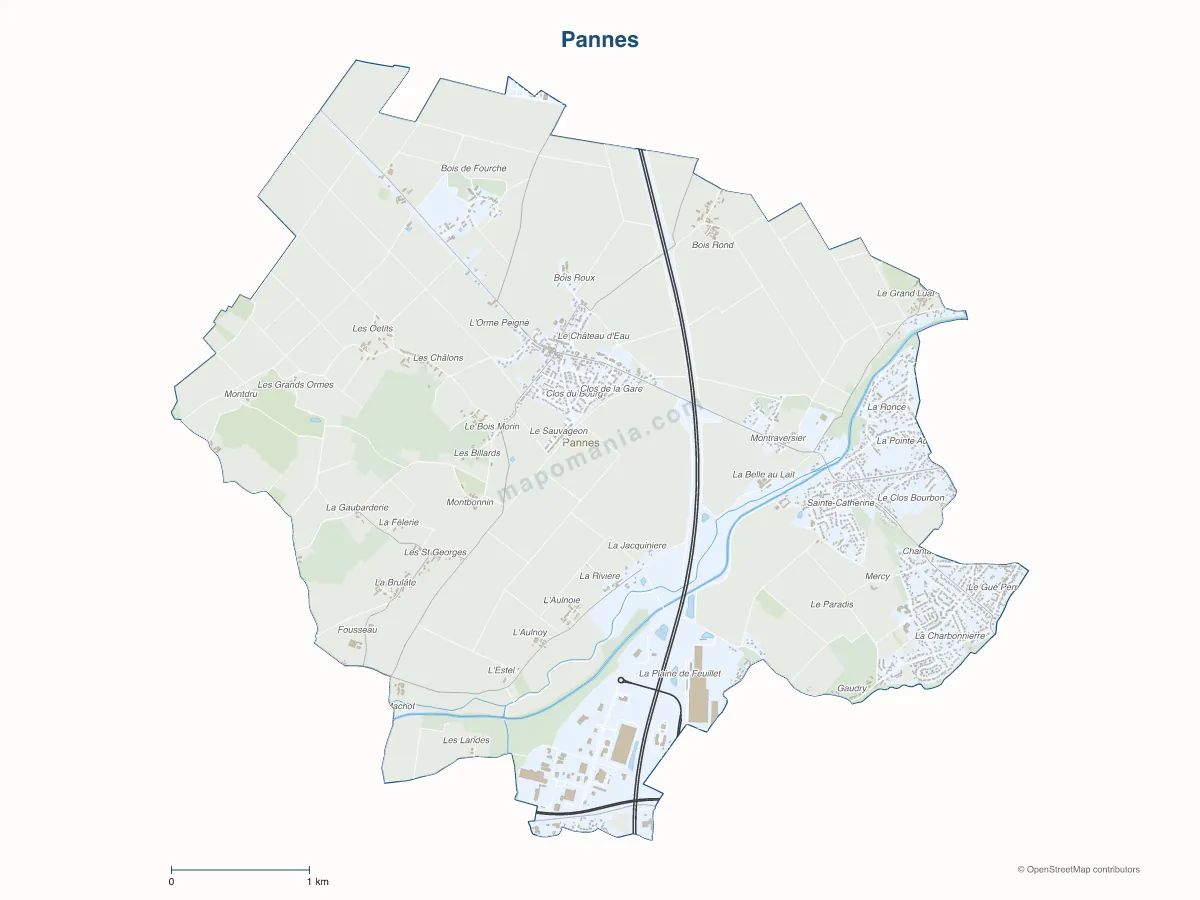 Carte de Pannes à personnaliser