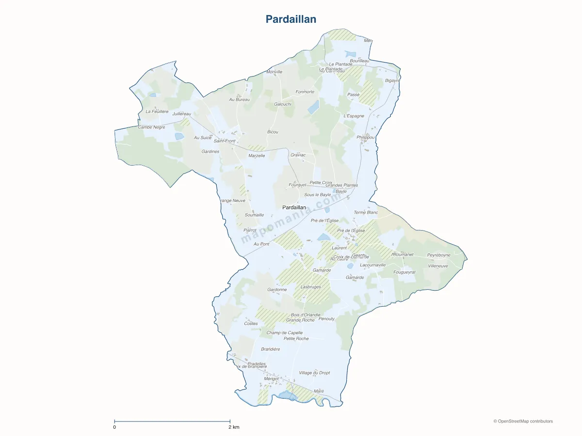 Carte de Pardaillan à personnaliser