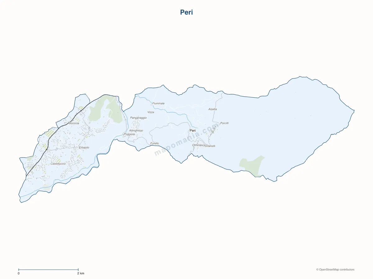 Carte de Peri à personnaliser