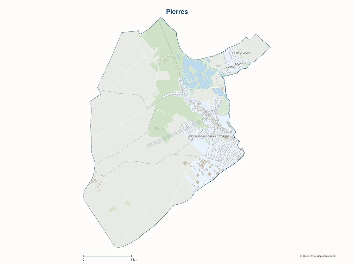 Carte de Pierres à personnaliser
