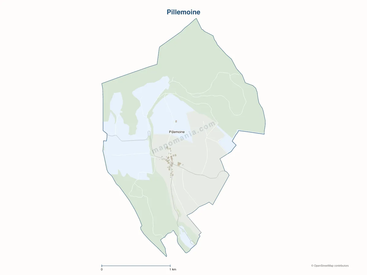 Carte de Pillemoine à personnaliser