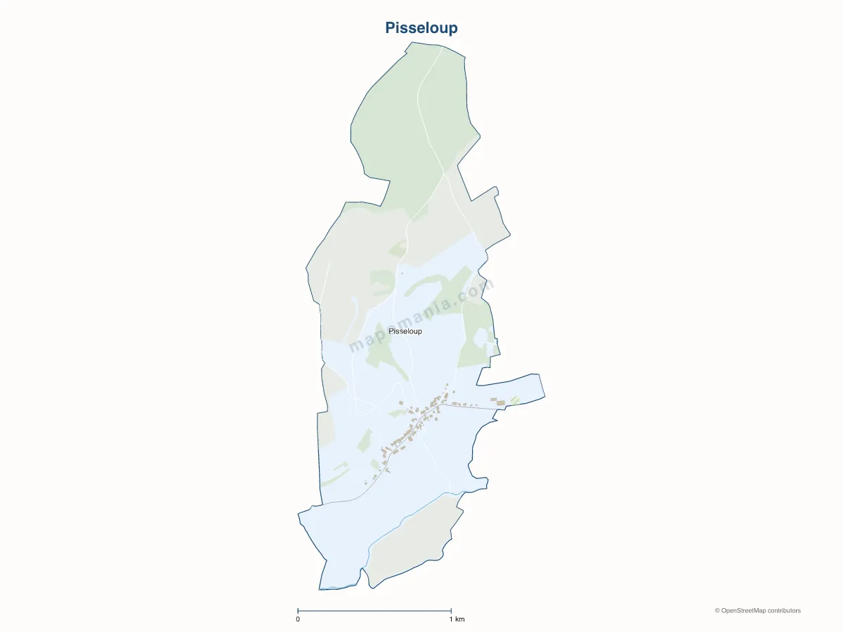 Carte de Pisseloup à personnaliser