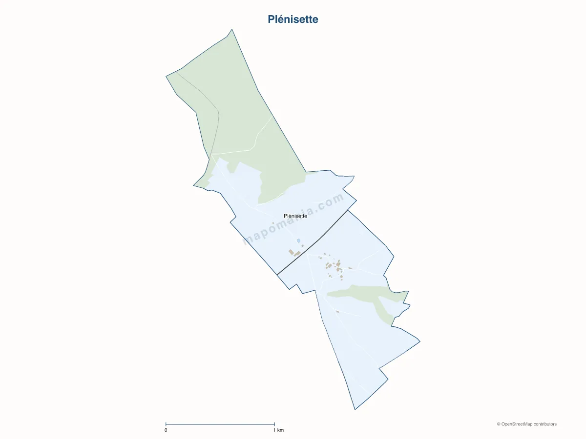 Carte de Plénisette à personnaliser
