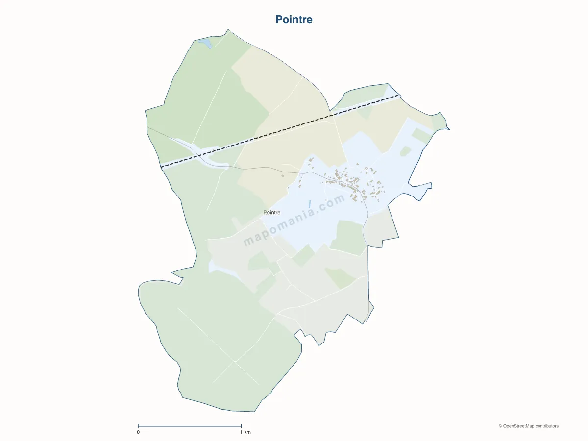 Carte de Pointre à personnaliser