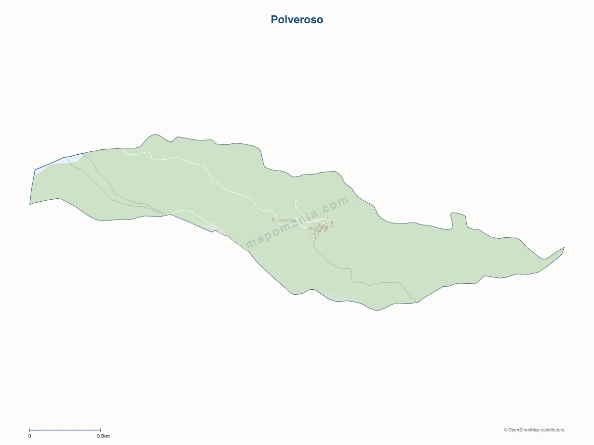 Carte de Polveroso à personnaliser