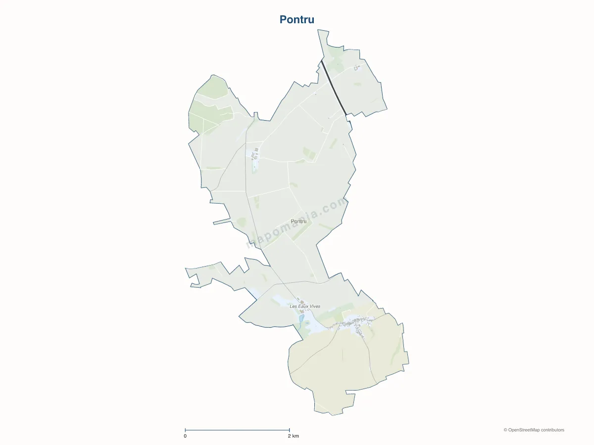 Carte de Pontru à personnaliser