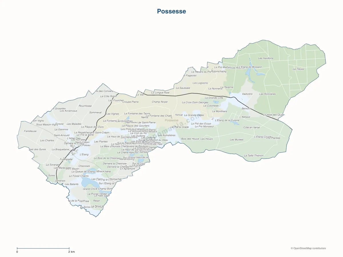 Carte de Possesse à personnaliser