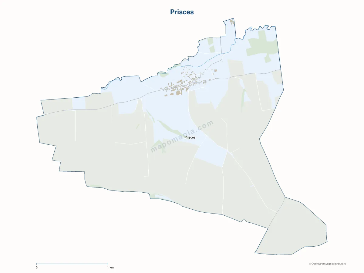 Carte de Prisces à personnaliser
