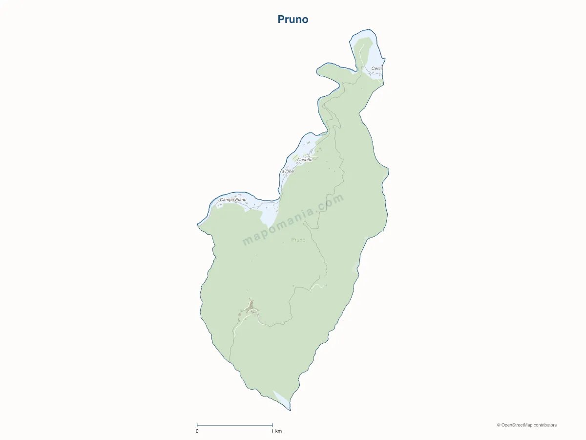 Carte de Pruno à personnaliser