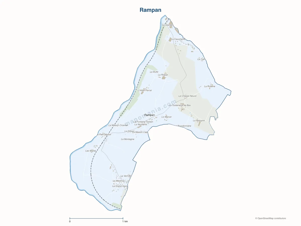 Carte de Rampan à personnaliser