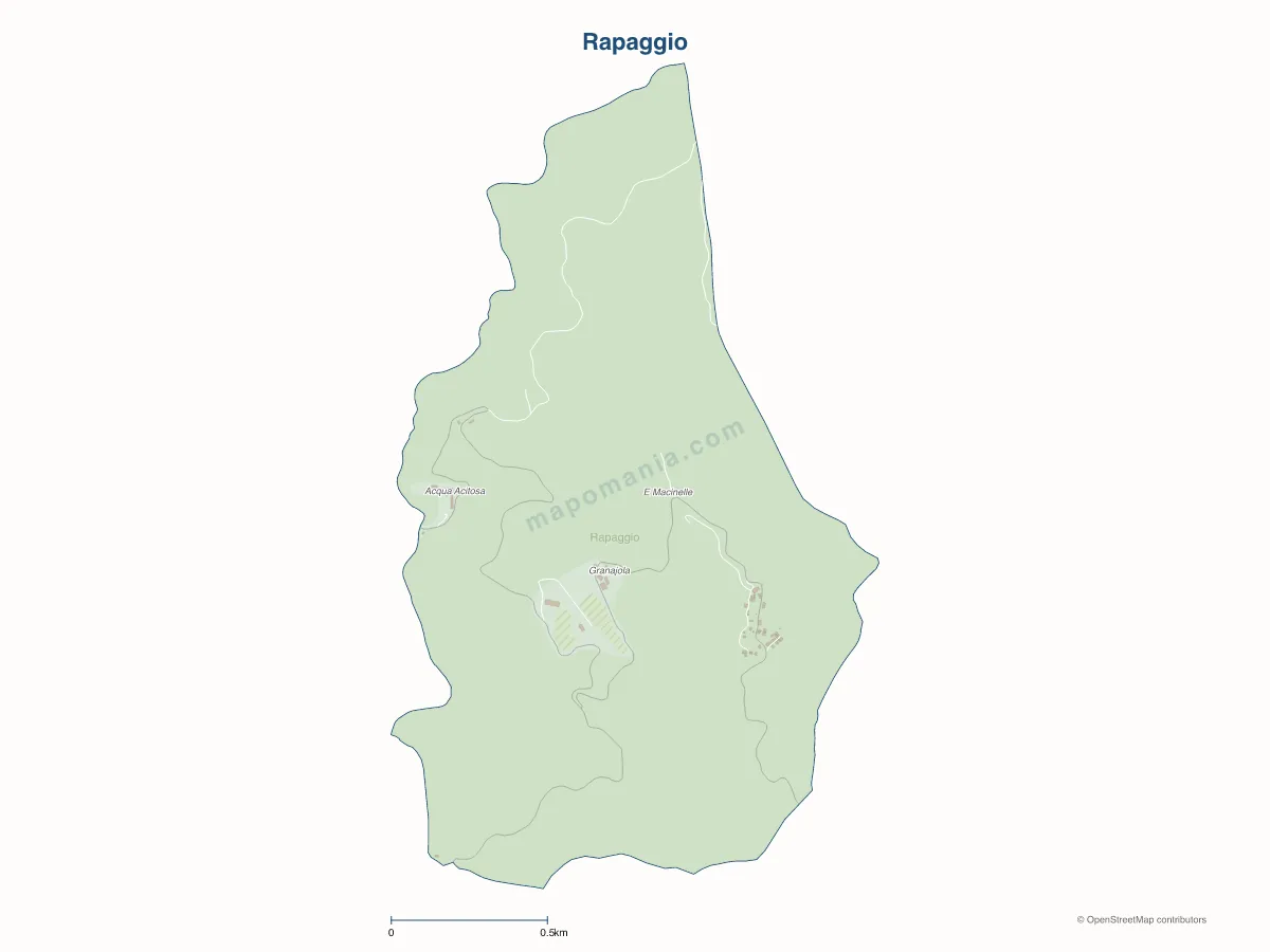 Carte de Rapaggio à personnaliser