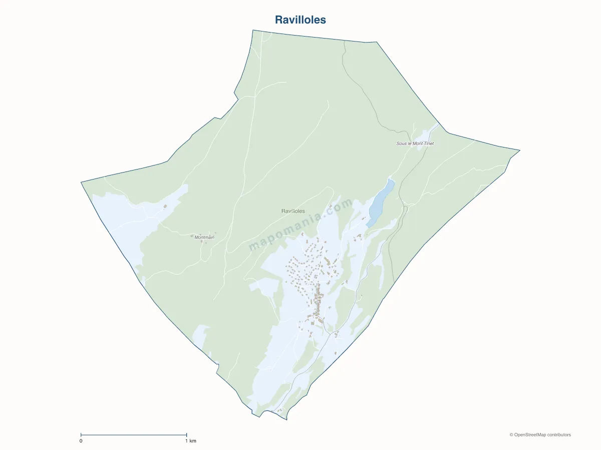 Carte de Ravilloles à personnaliser