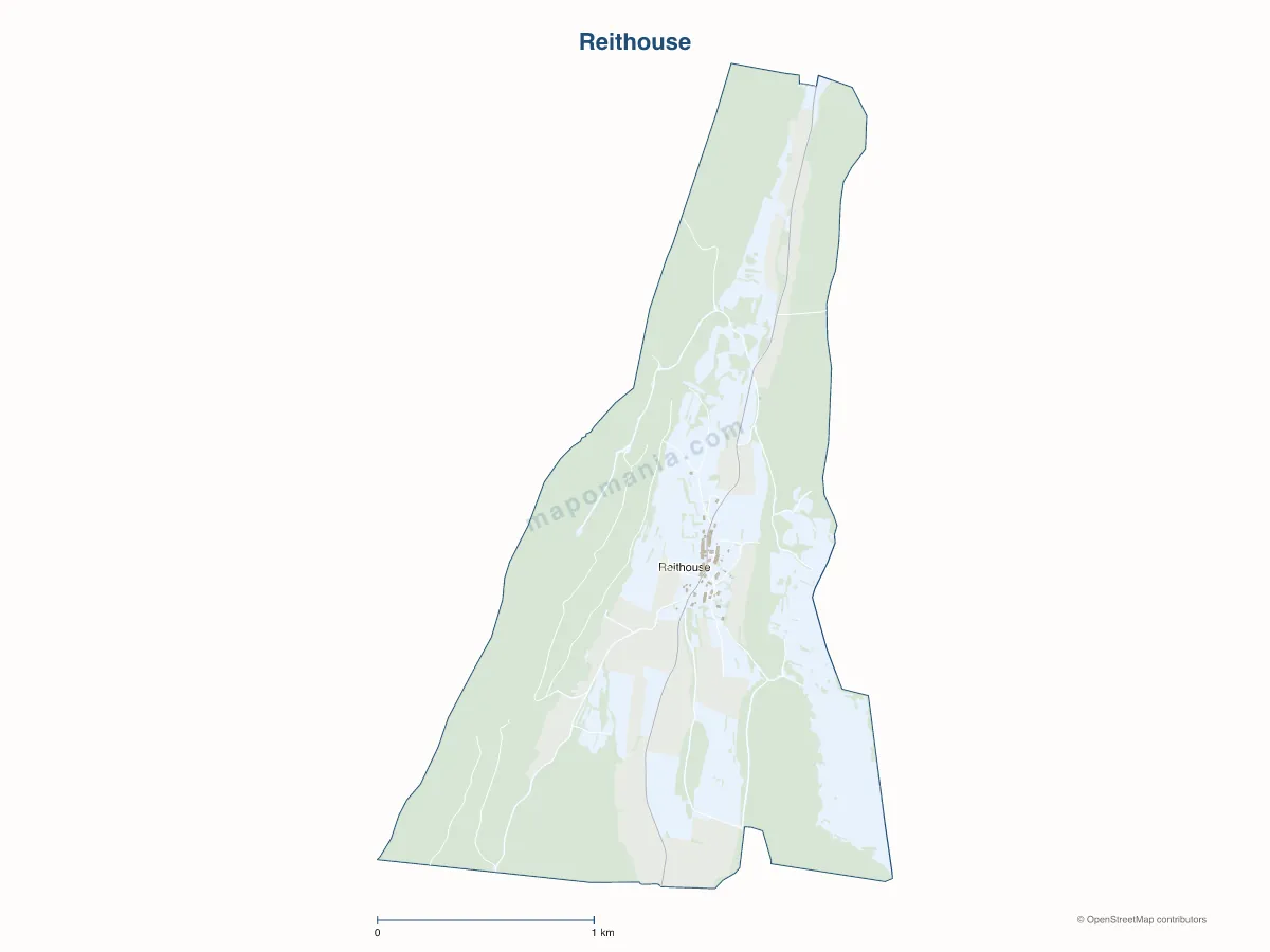 Carte de Reithouse à personnaliser