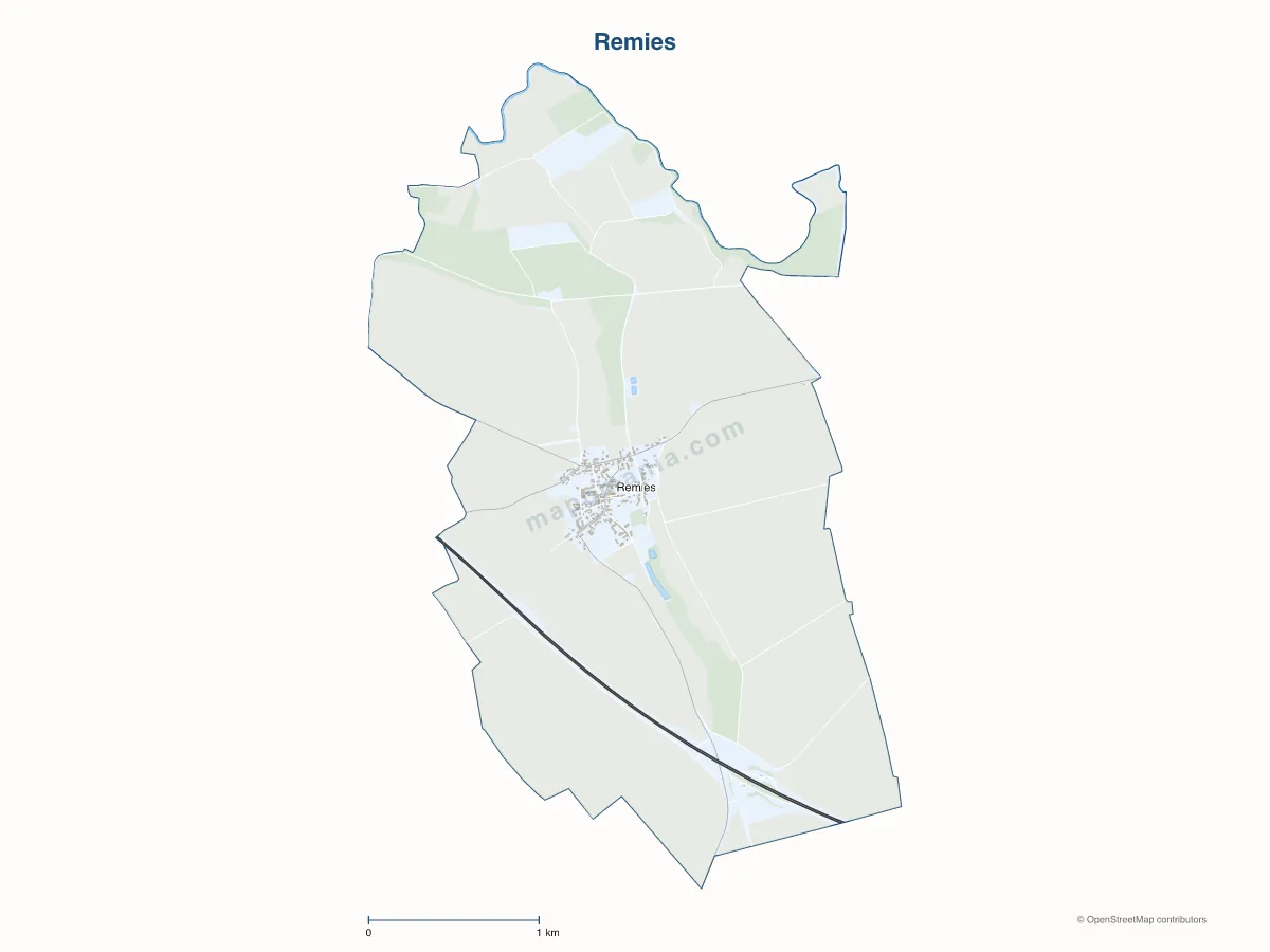 Carte de Remies à personnaliser