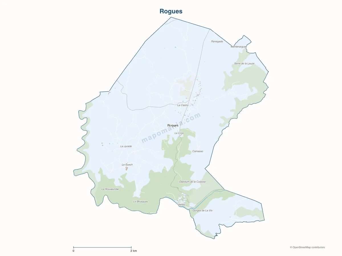 Carte de Rogues à personnaliser