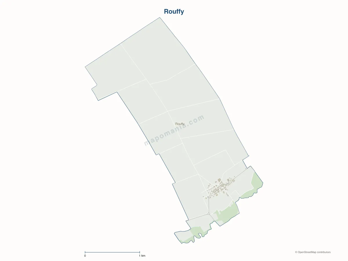 Carte de Rouffy à personnaliser