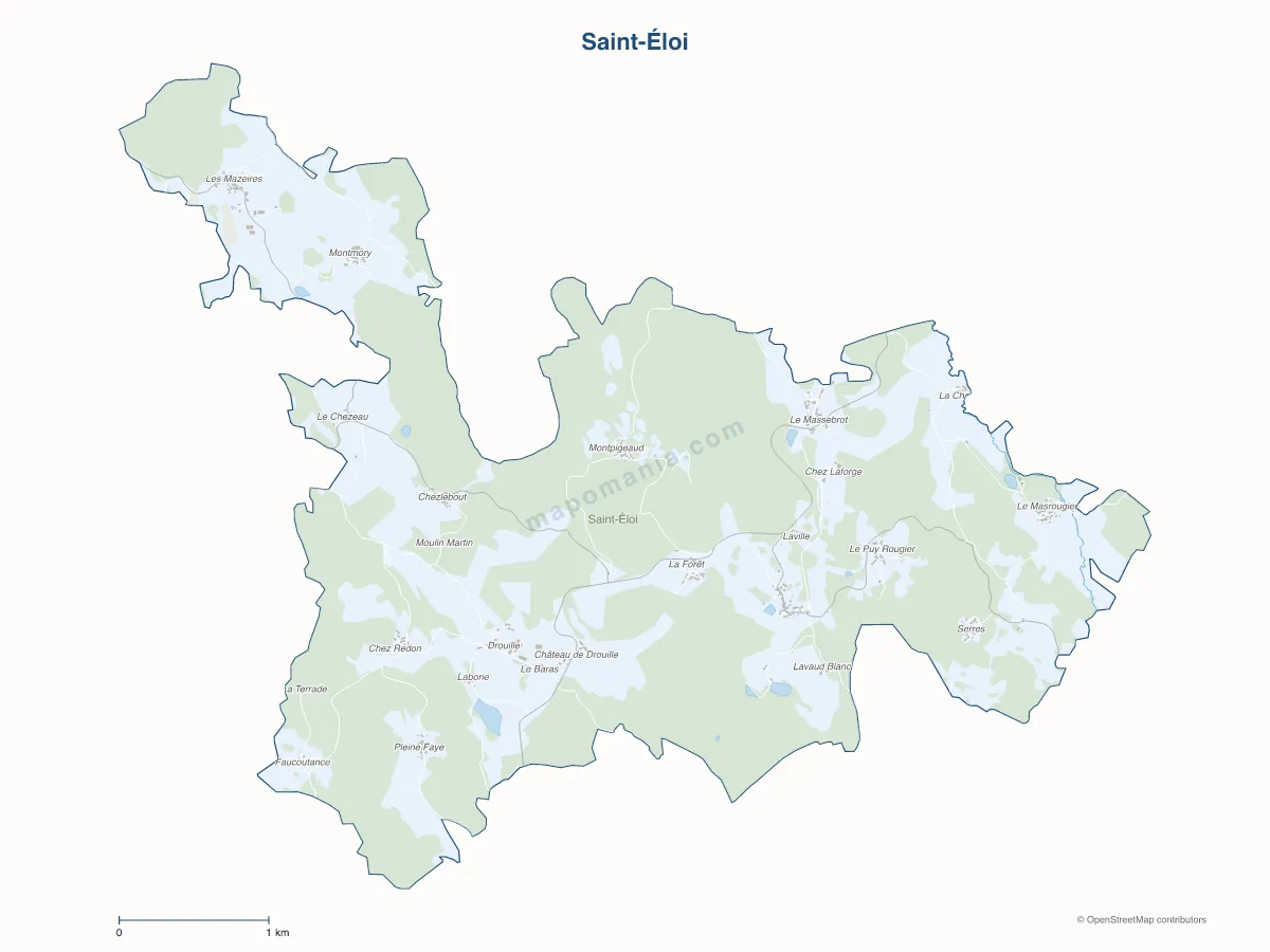 Carte de Saint-Éloi à personnaliser
