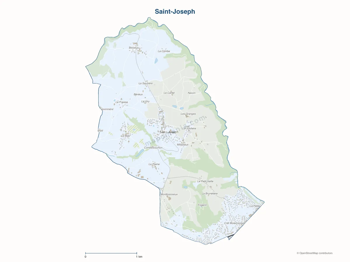 Carte de Saint-Joseph à personnaliser