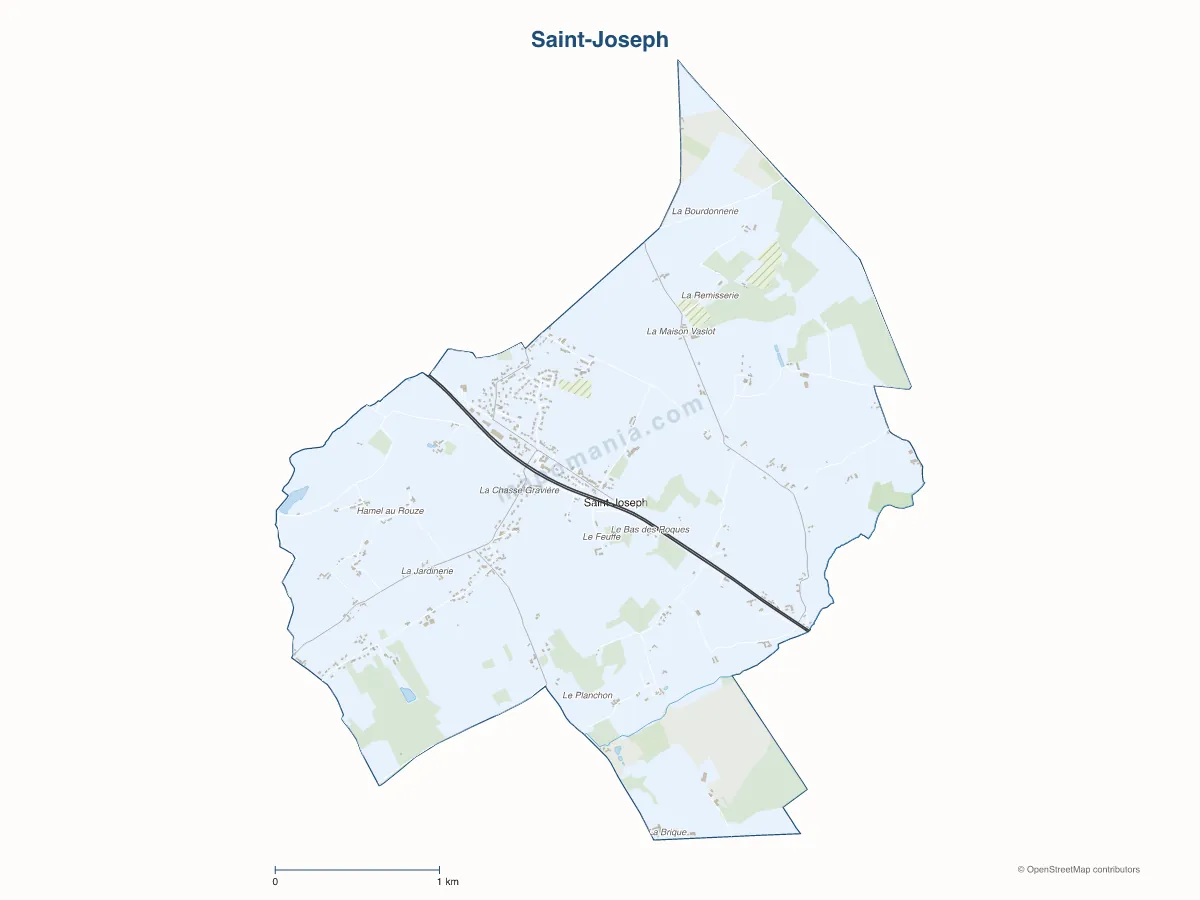 Carte de Saint-Joseph à personnaliser