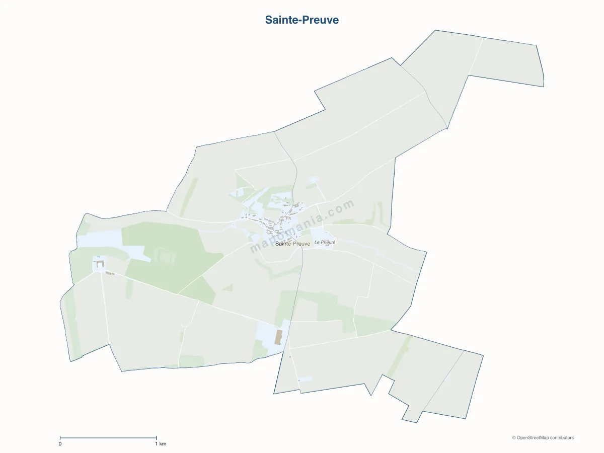 Carte de Sainte-Preuve à personnaliser