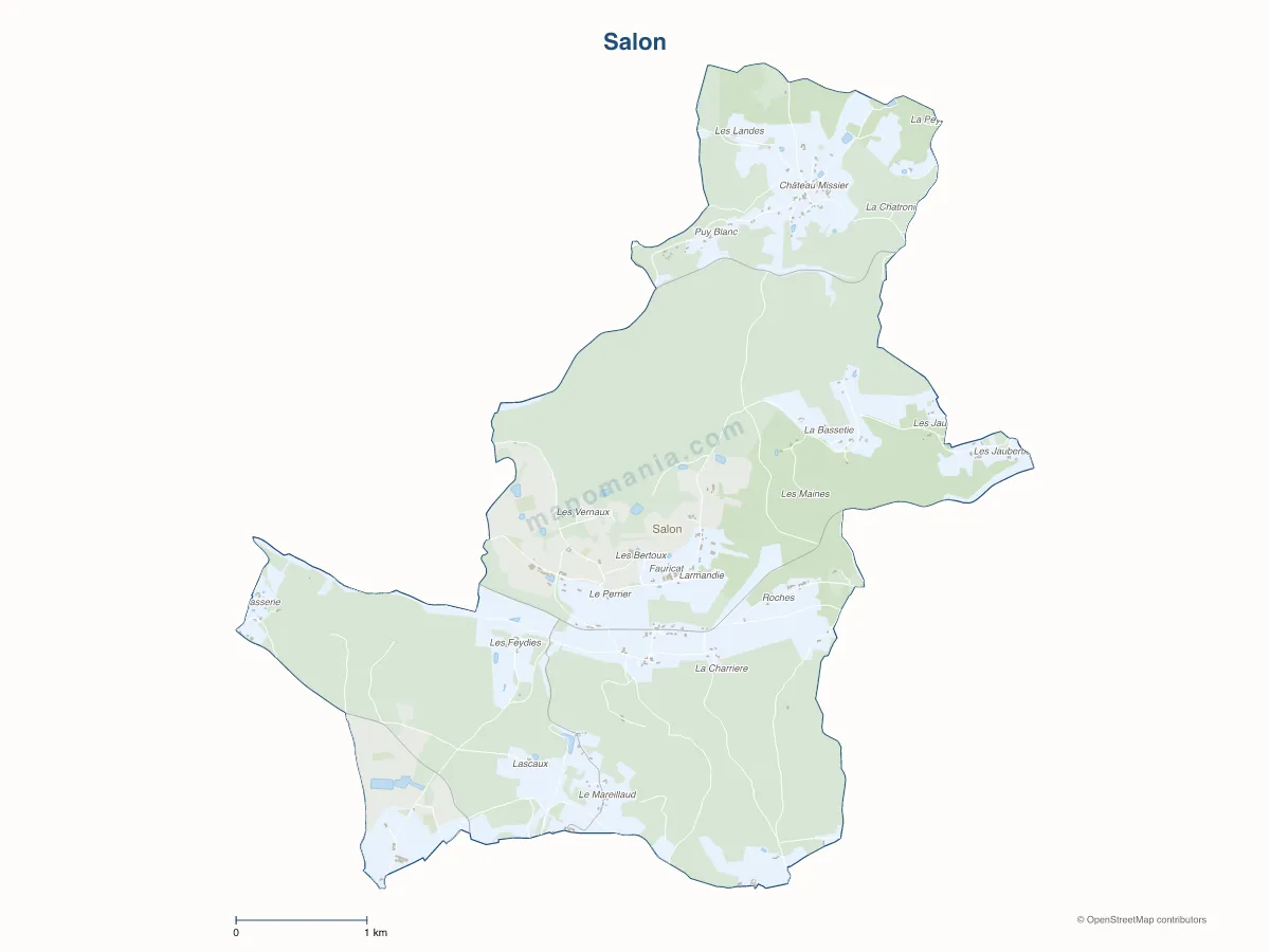 Carte de Salon à personnaliser