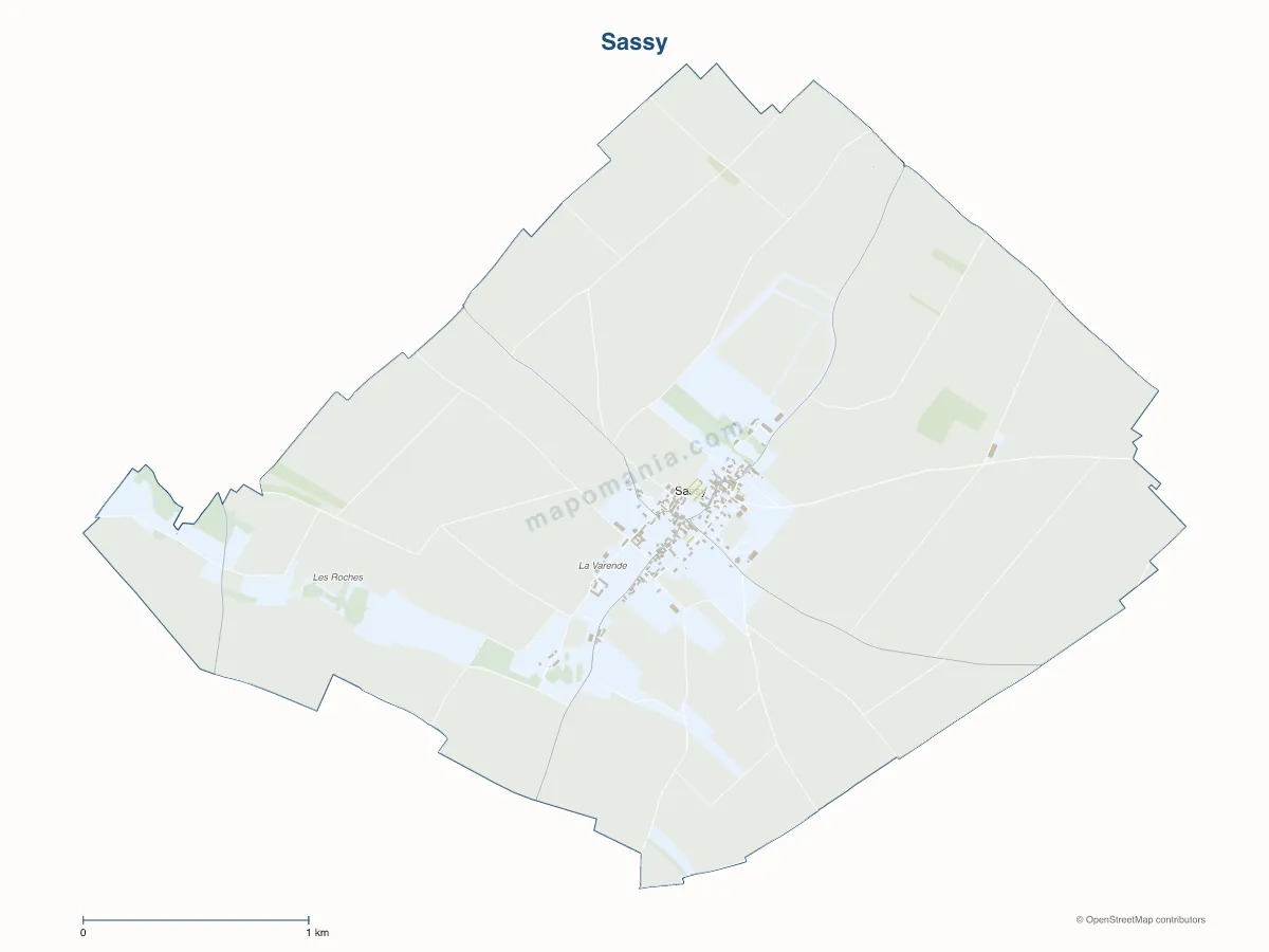 Carte de Sassy à personnaliser
