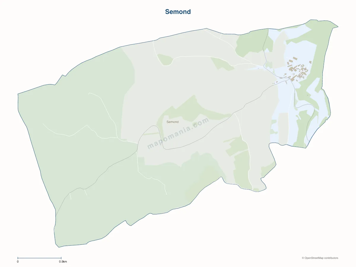 Carte de Semond à personnaliser