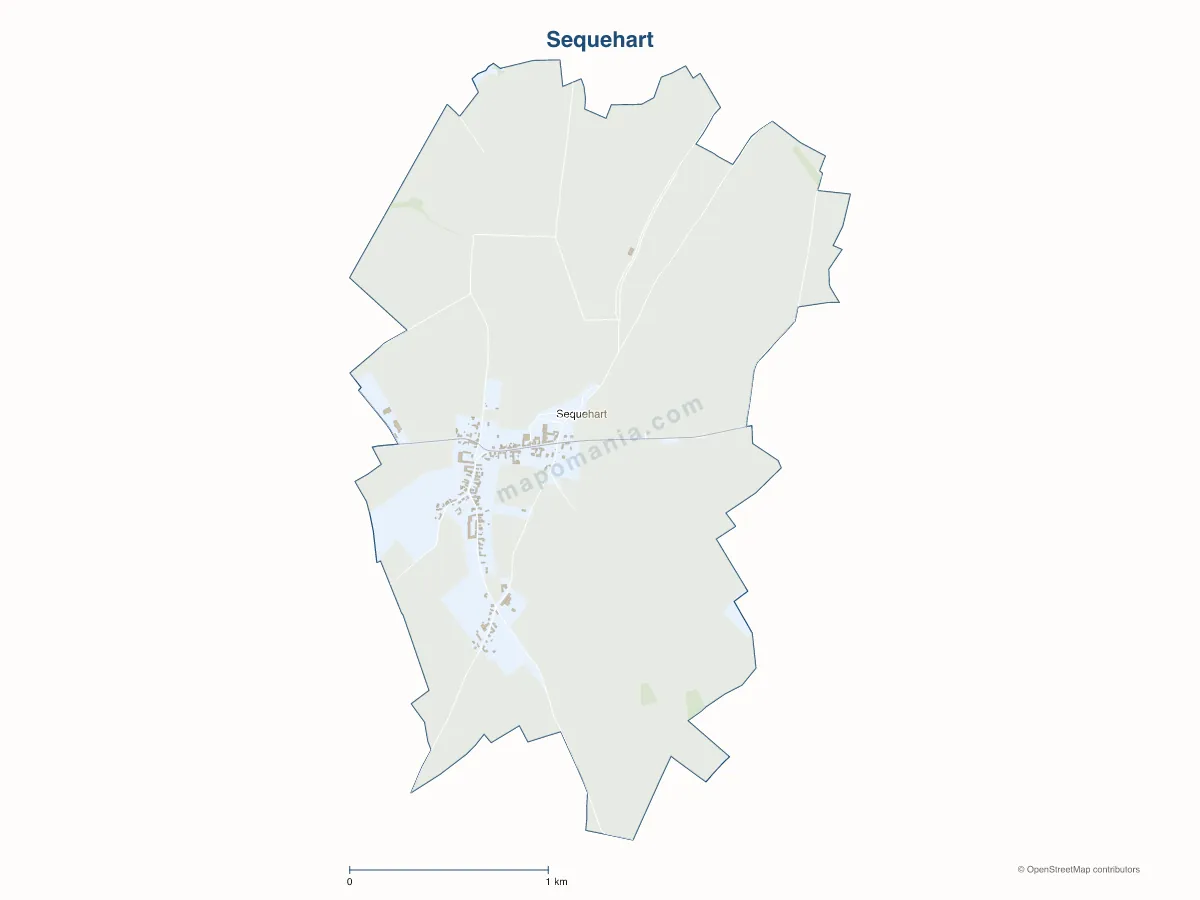 Carte de Sequehart à personnaliser