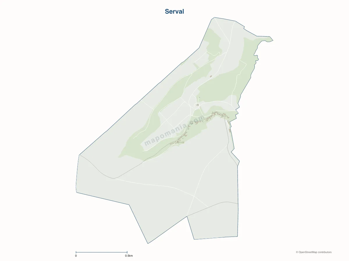 Carte de Serval à personnaliser