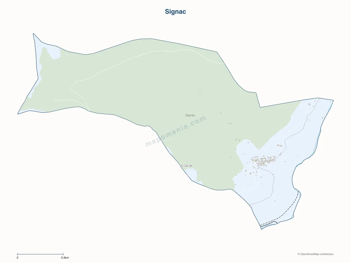 Carte de Signac à personnaliser