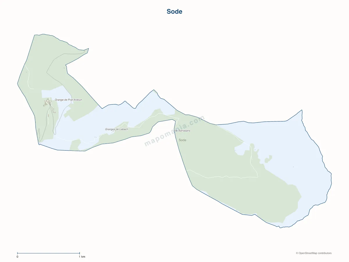 Carte de Sode à personnaliser